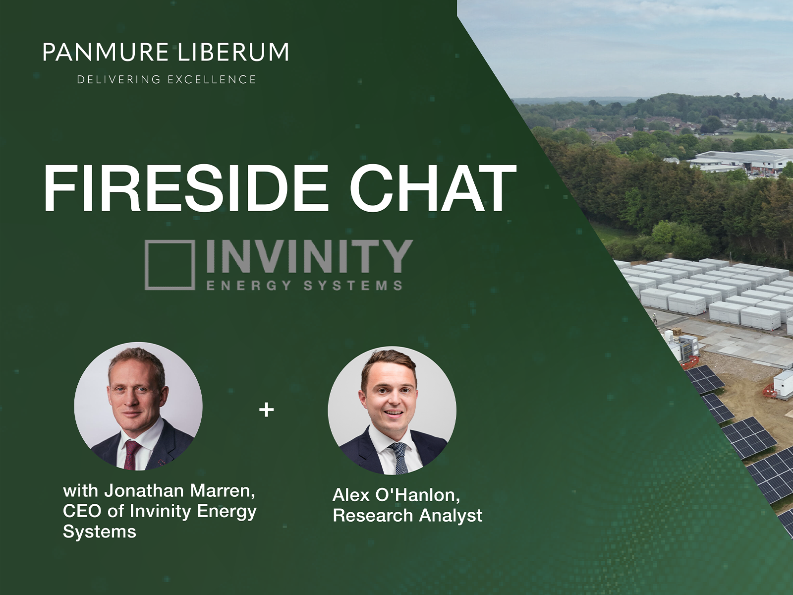 Fireside chat: Alex O'Hanlon and Jonathan Marren, CEO of Invinity Energy Systems