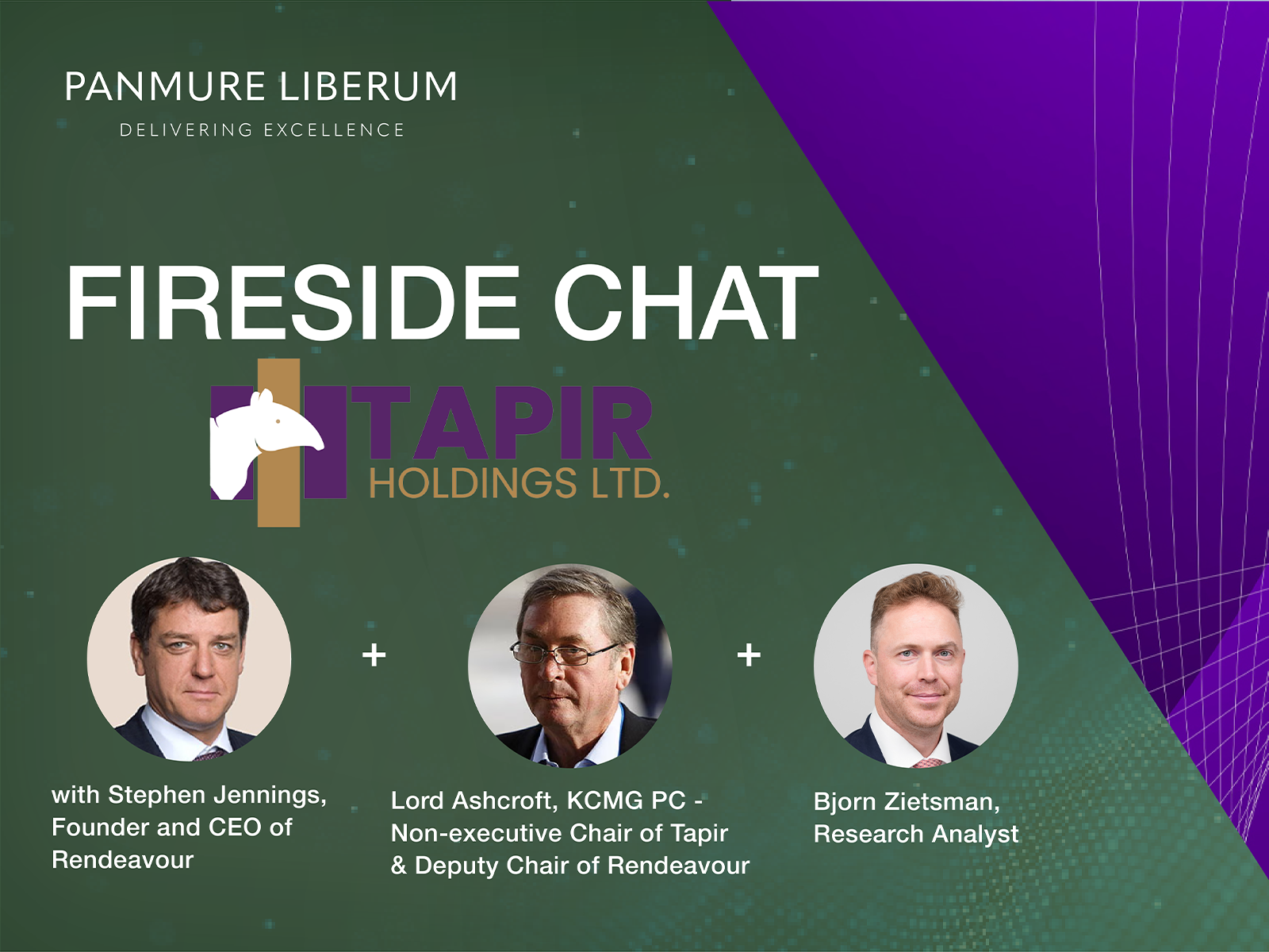 Fireside Chat with Tapir Holdings Ltd. 